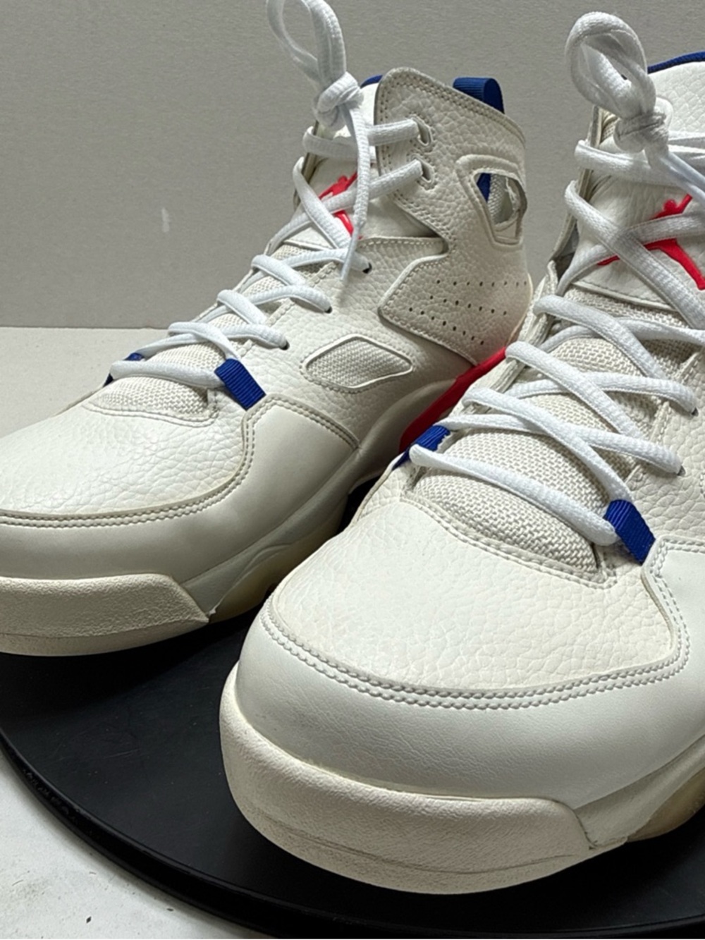 Nike Air Jordan Fight Club 91 555475-125 Men’s White/Blue Basketball Sneakers. - Picture 7 of 16